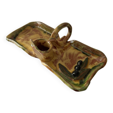 Artisanal Provençal candlestick