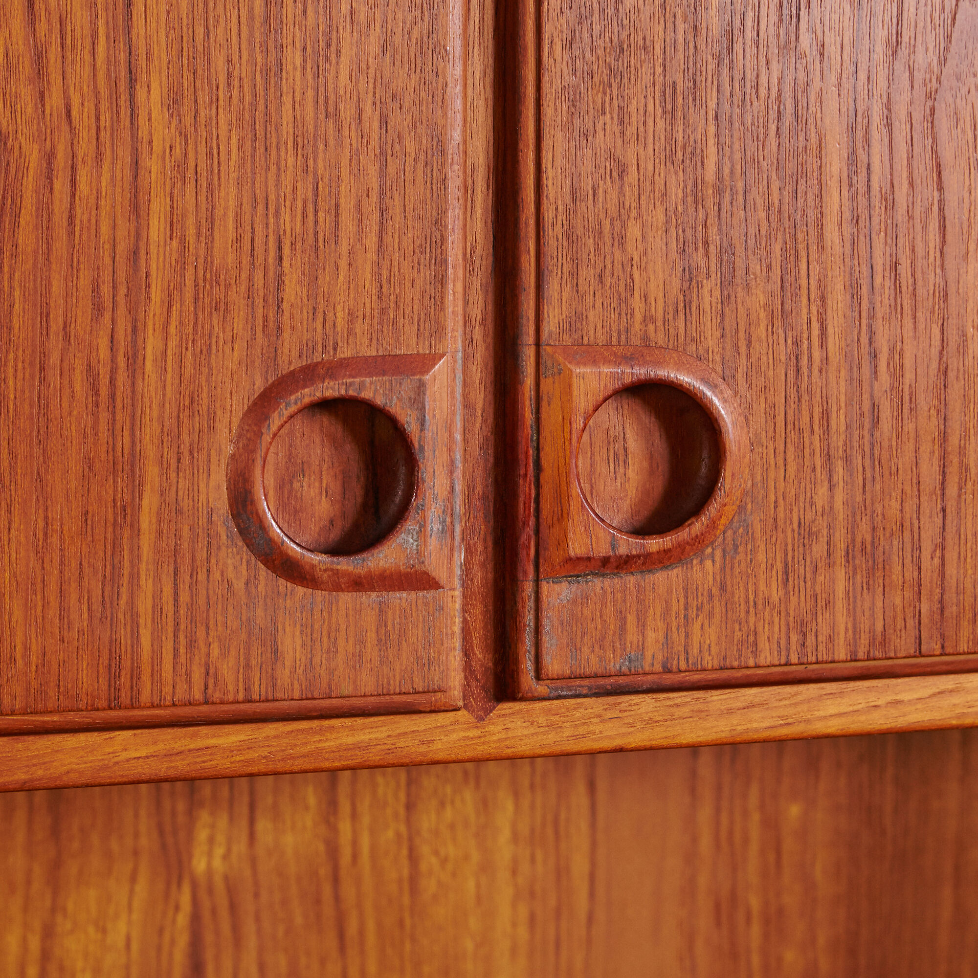 Danish teak bookshelf