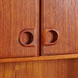 Danish teak bookshelf