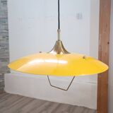 Hanging lamp with counterweight Italy 1950s