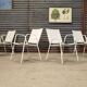 Lot de 4 chaises de jardin Emu 1970
