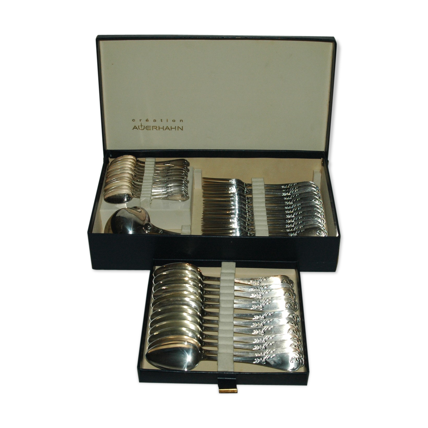 Auerhahn silver metal cutlery set