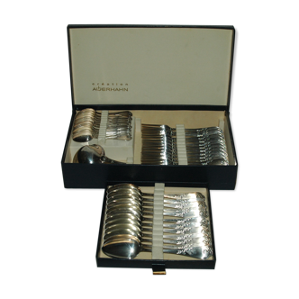 Auerhahn silver metal cutlery set