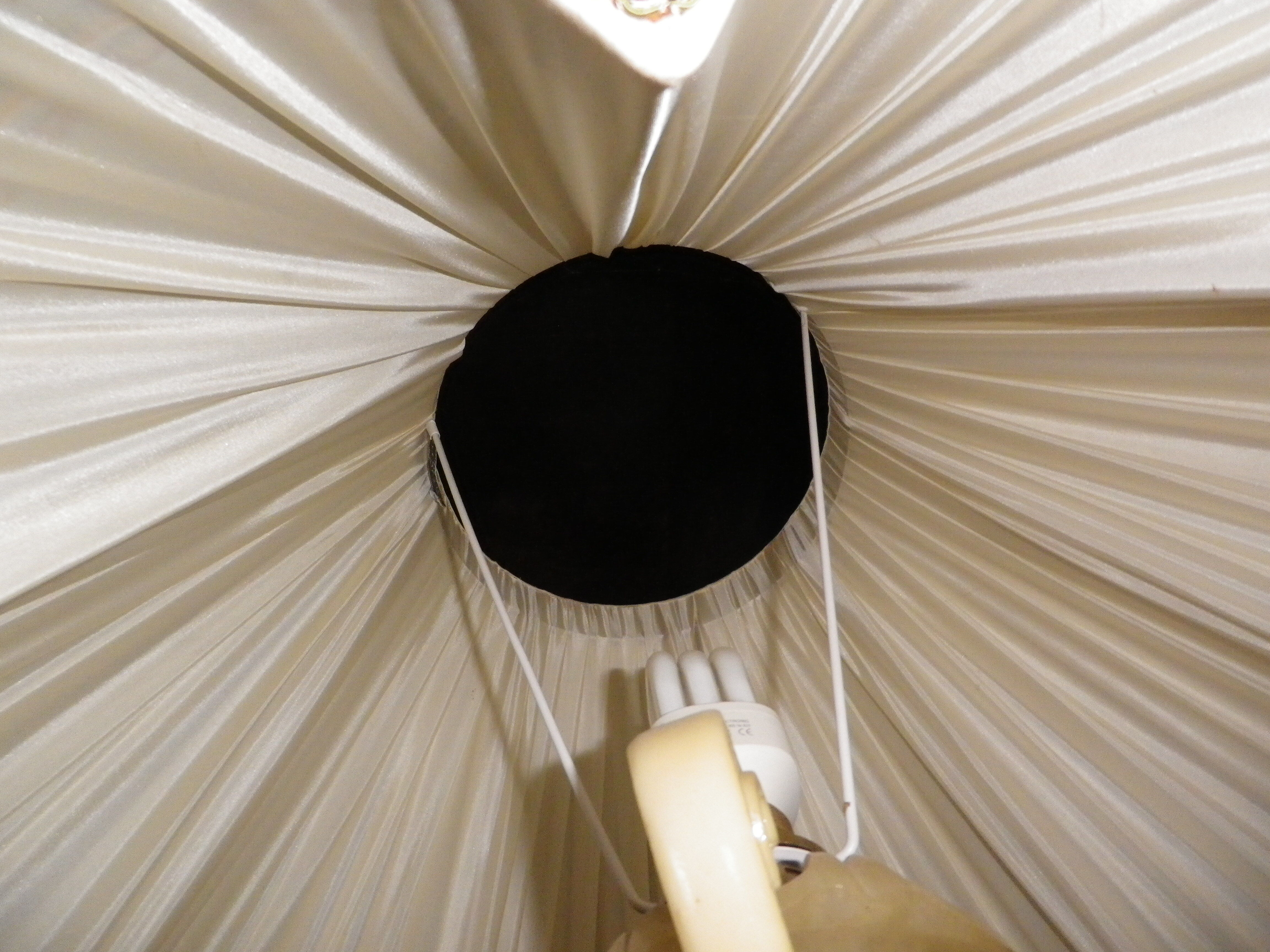 Large model alabaster lamp