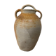 Old 3-handled sandstone jar