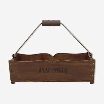 Caisse rectangulaire en bois une anse “Hyacinthus”