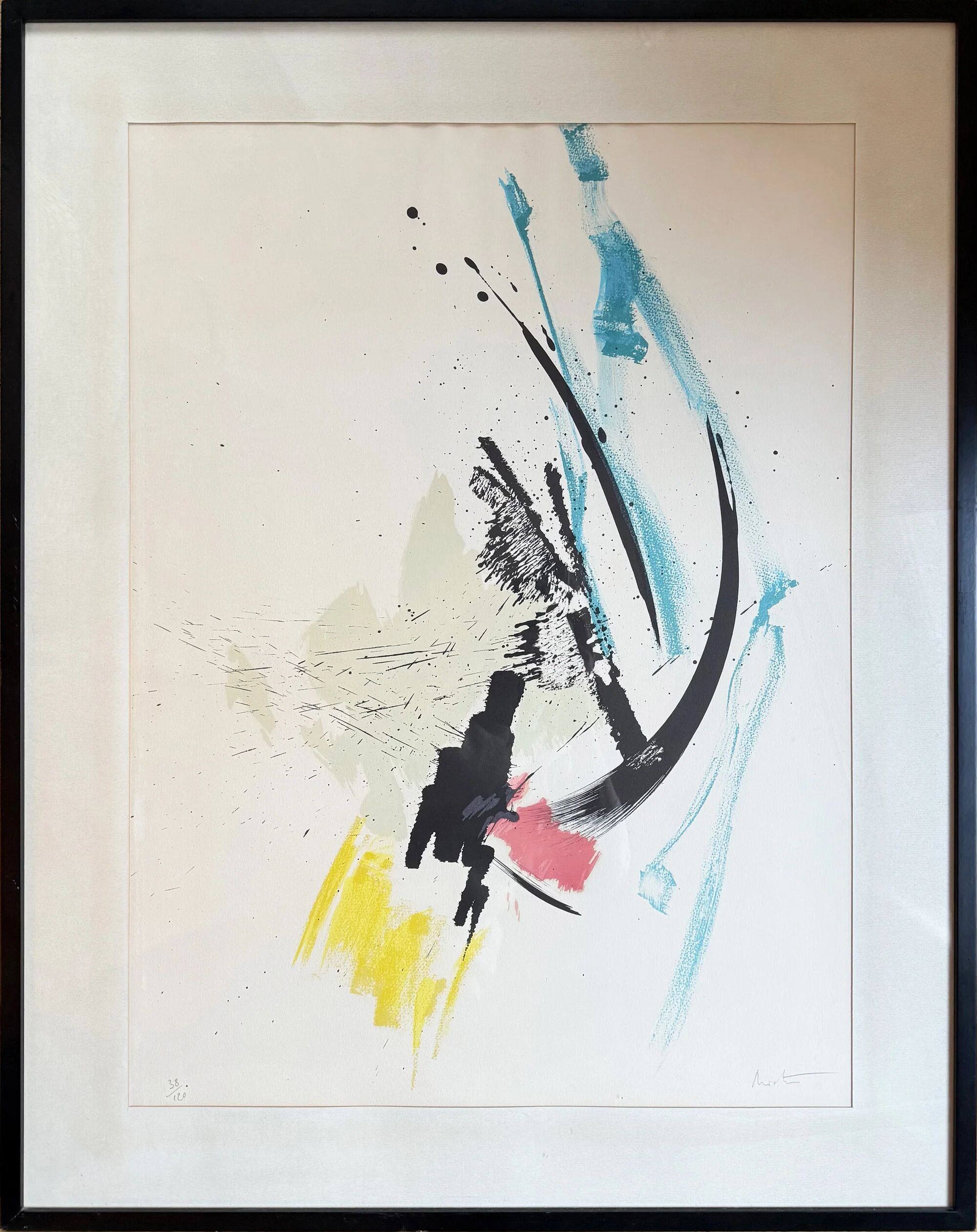 Jean Miotte｜Lithographie en couleur