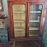 Glazed English bookcase