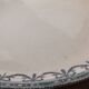 Iron earth hollow dish ec Salins, Louis XVI garlands