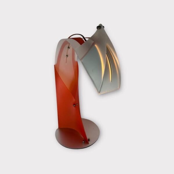 Lampe Slamp Parker Datti XL orange Italie 2000