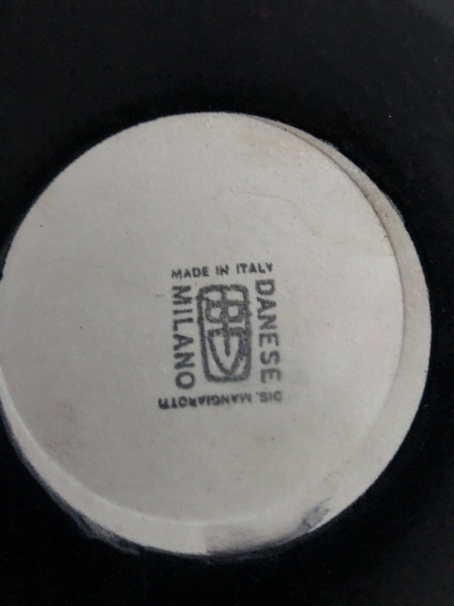 Cendrier Barbados Angelo Mangiarotti édition des années 1970