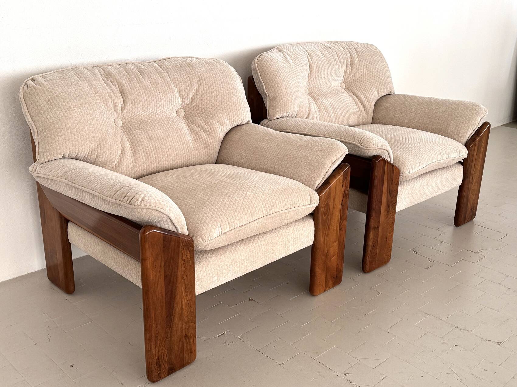 Fauteuils italiens « Sapporo » de Mario Marenco pour Mobil Girgi