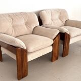Italian "Sapporo" Armchairs by Mario Marenco for Mobil Girgi