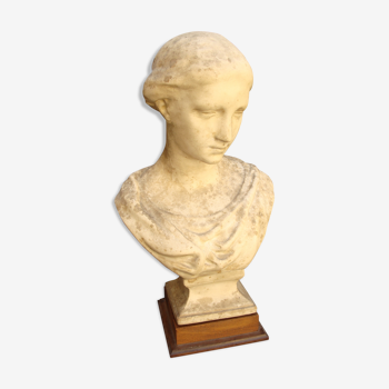 Bust of young girl