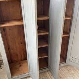 XXL workshop locker with blue patina