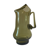 Pitcher Scandinavian design smoked glass