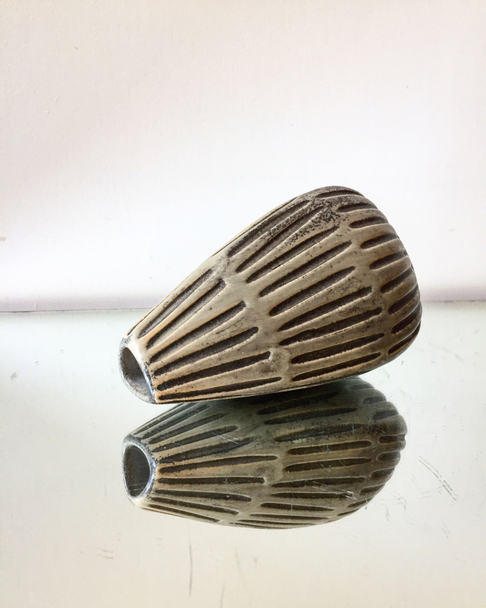 Vase danish midcentury in Stoneware