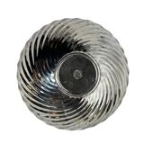 Ercuis, 20th century silver-plated ruffled pocket emptier