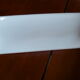 Vintage white bathroom wall shelf