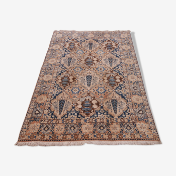 Oriental persian carpet handmade vintage baktiari 205 X 138 cm