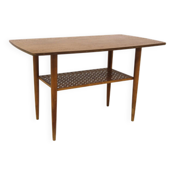 Scandinavian teak coffee table, Sweden, 1950.
