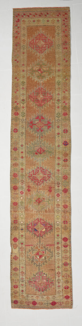 Oushak runner rug 77x386cm