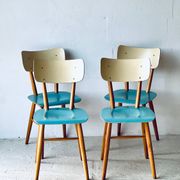 Chaises Birtro de Ton, années 1960.