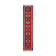 Handwoven Distressed Anatolian Red Runner Carpet 80 cm x 371 cm