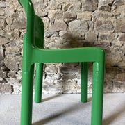 4 chairs model 4875 by C. Bartoli for Kartell, 1970