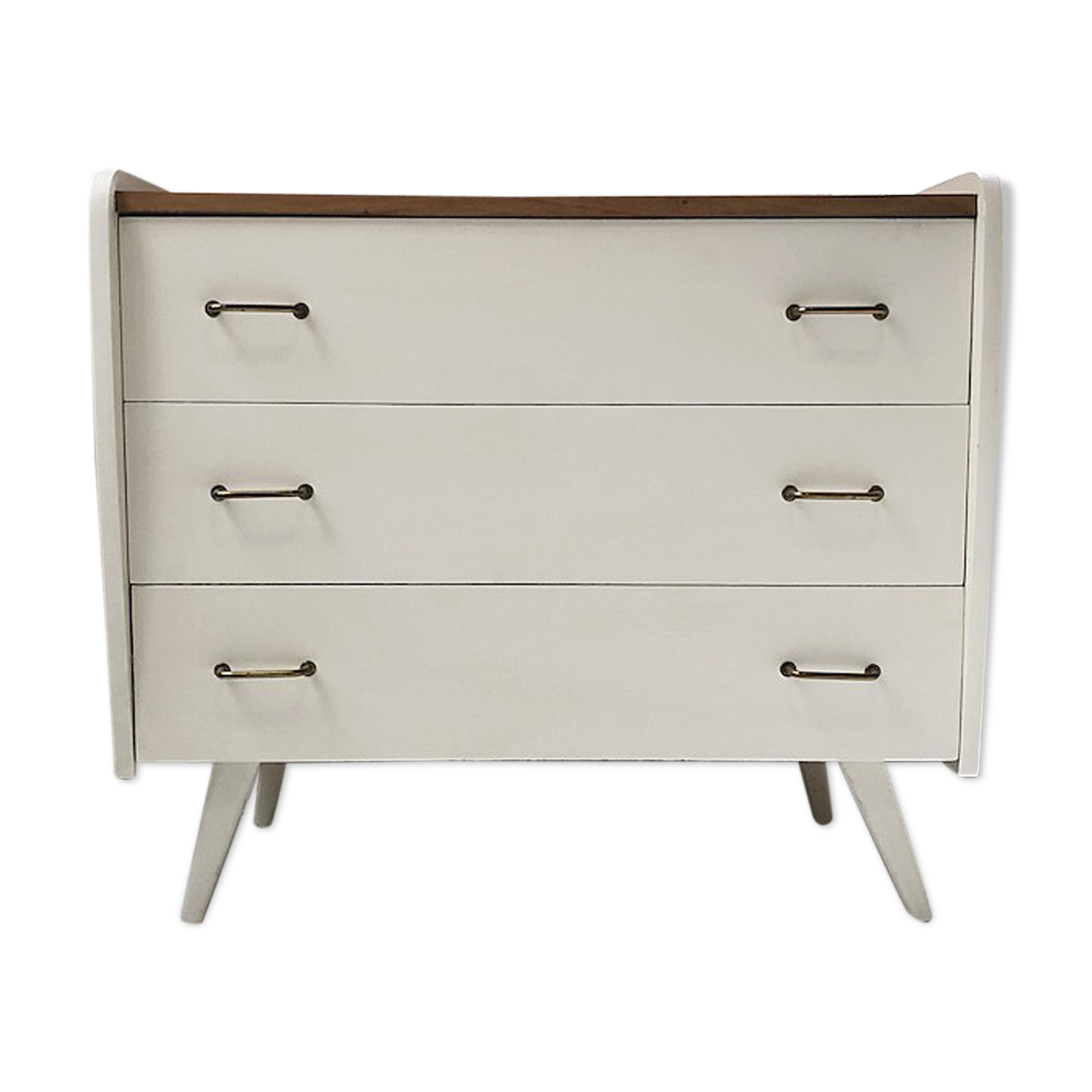 White vintage chest of drawers