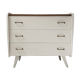 Commode vintage blanche