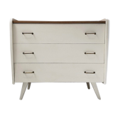 White vintage chest of drawers