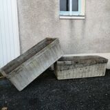 Lot of 2 rectangular planters ÉLO France