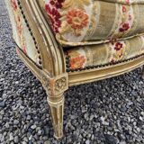 LOUIS XV style armchairs (pair)