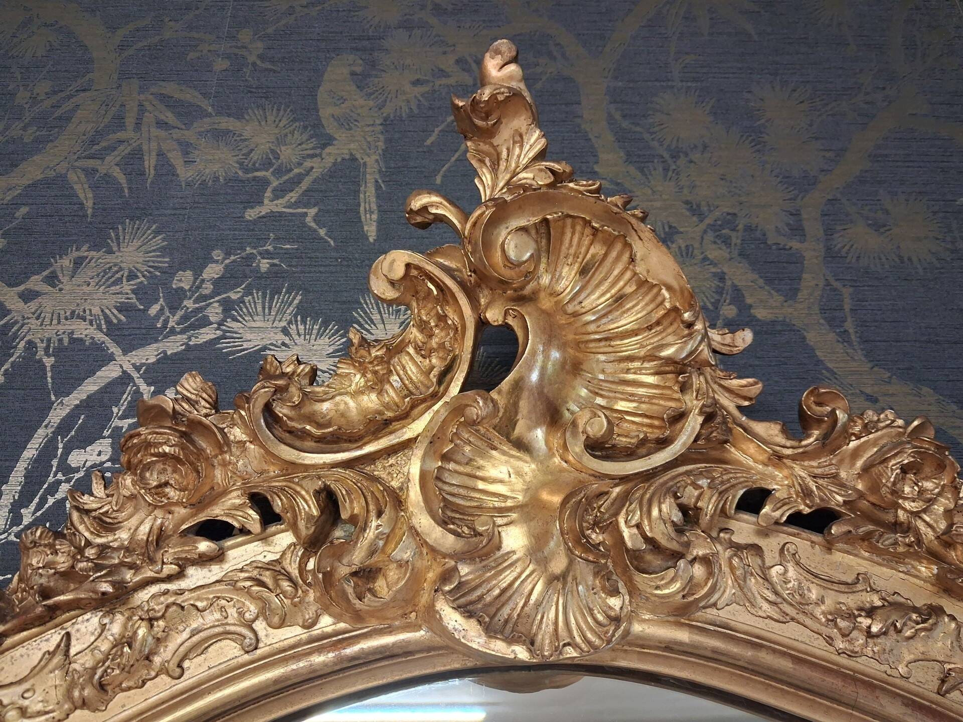 Miroir époque Napoléon III 203 x 139