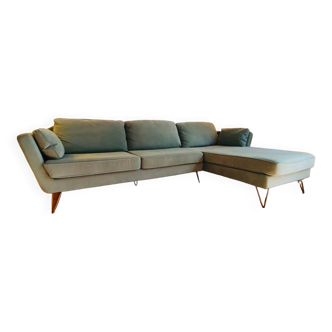 Topim velvet corner sofas