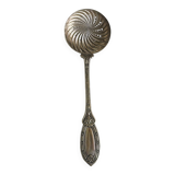 Petite cuillère à poudre ancienne métal argenté