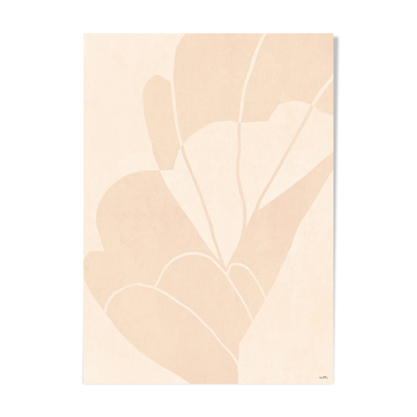 Flourish No 01 - Peach