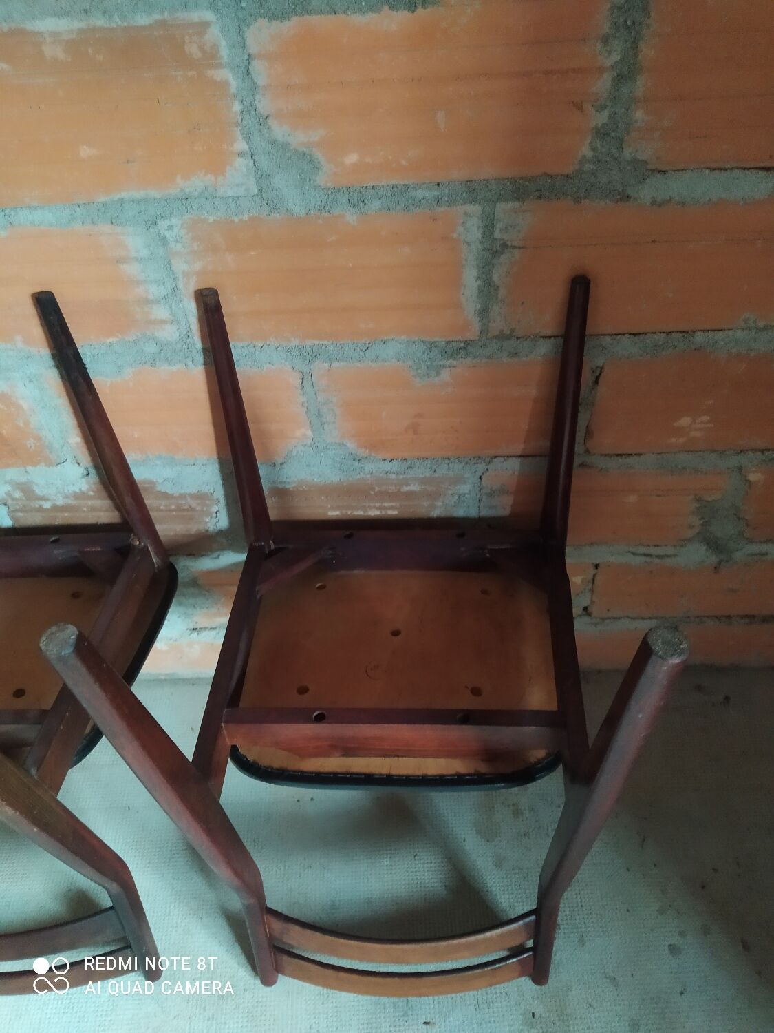 Lot de 2 chaises scandinave vintage