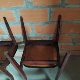 Lot de 2 chaises scandinave vintage