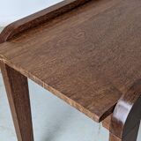 Modernist fruit wood bass console - 40s