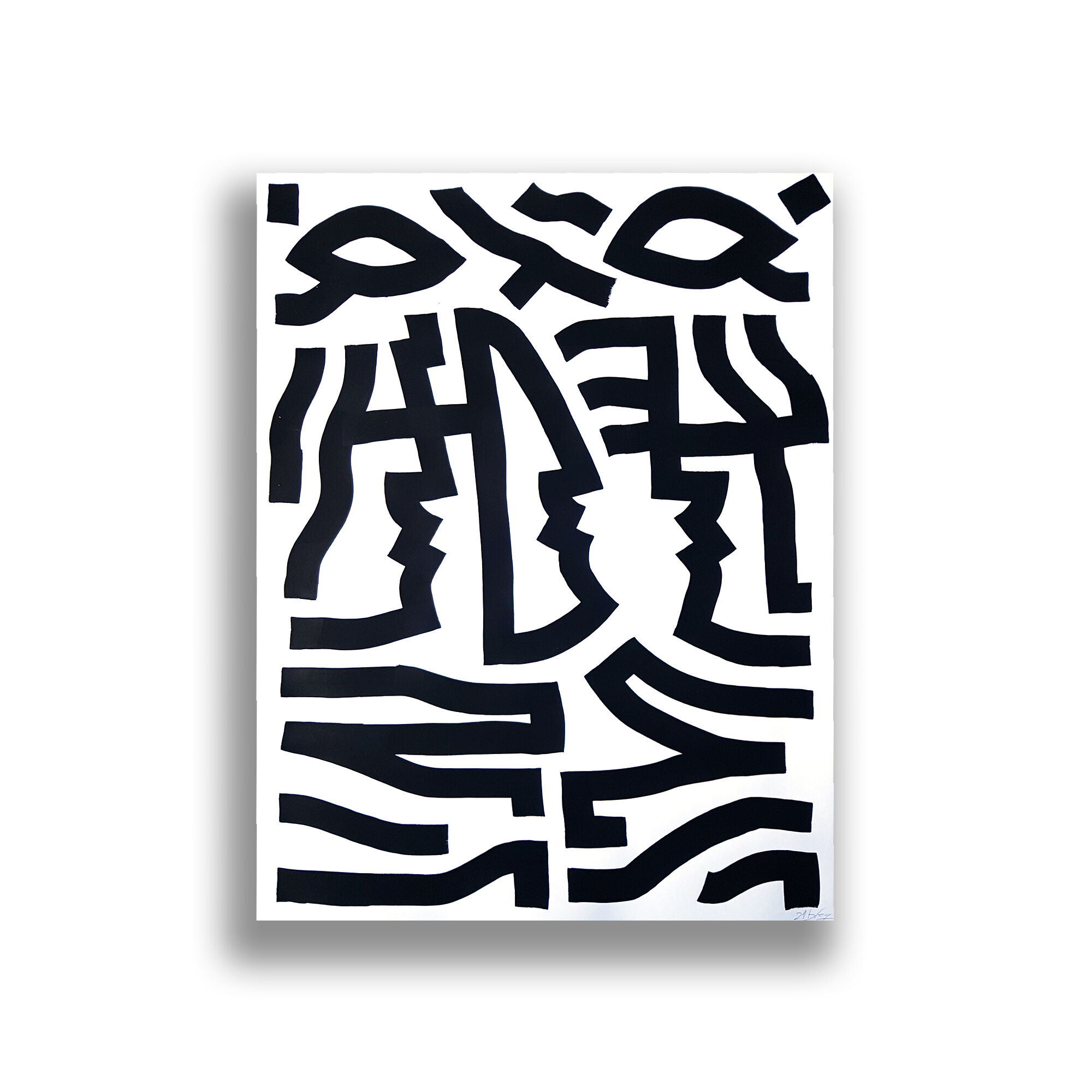 Painting on paper - "Spirit"