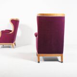 Pair of Lounge Chairs by Oscar Nilsson, Sweden 1960’s