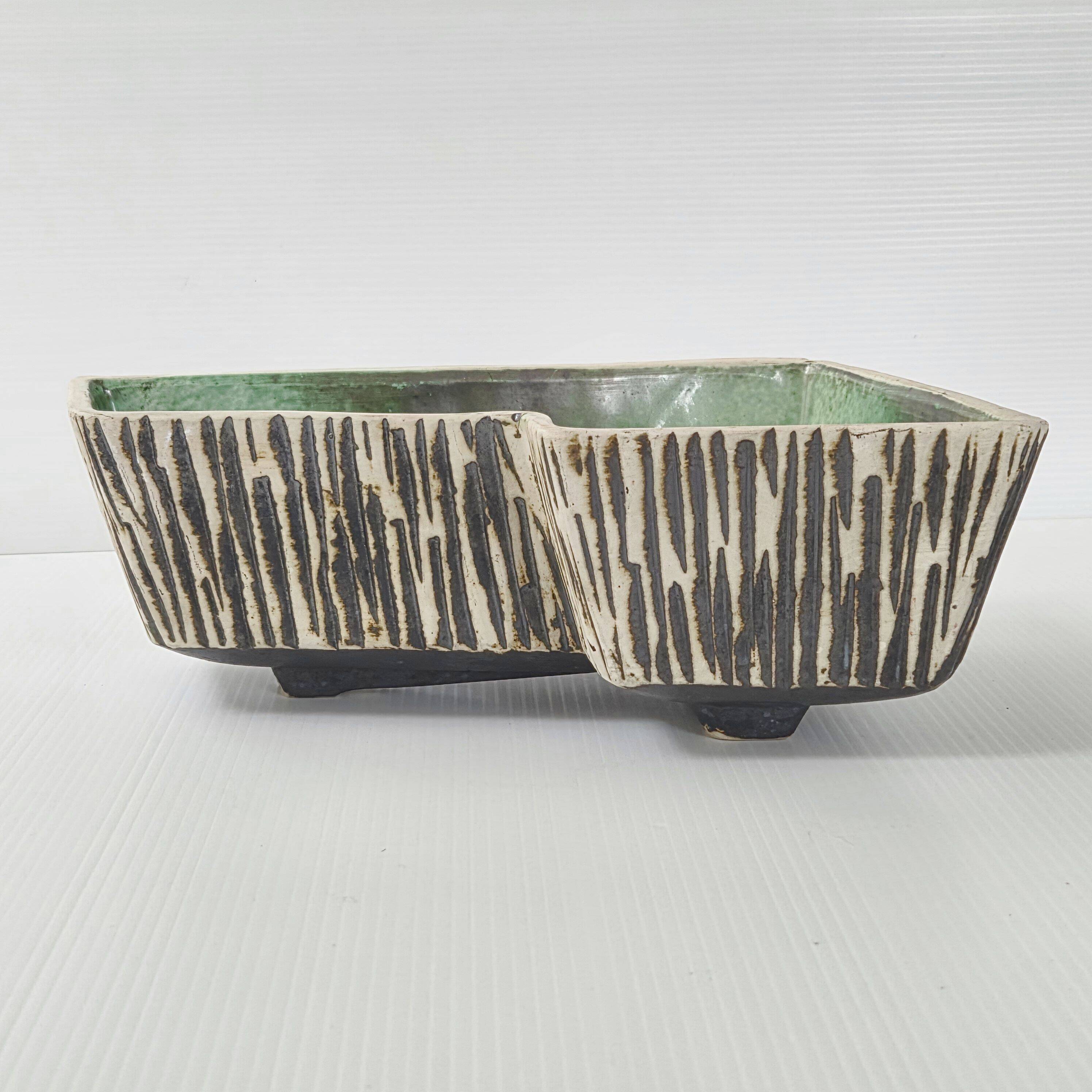 Cache-pot jardinière vintage 1950