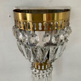 Hot air balloon wall lamp with tassels