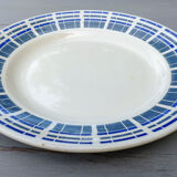 Plat faïence Badonvillier