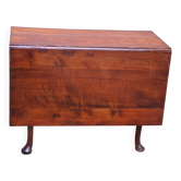 Mahogany drop-leaf table