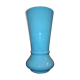 Vase vintage en opaline bleue