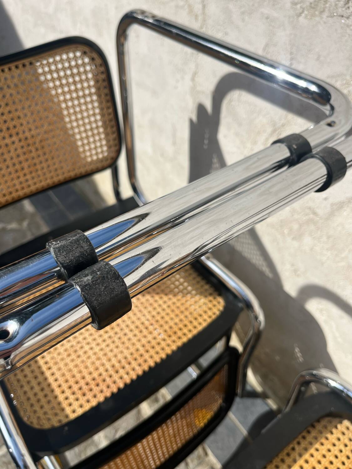 4 chaises Cesca B3 Breuer by KNoLL