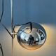 70s mid-century chrome Herda eyeball floor lamp
